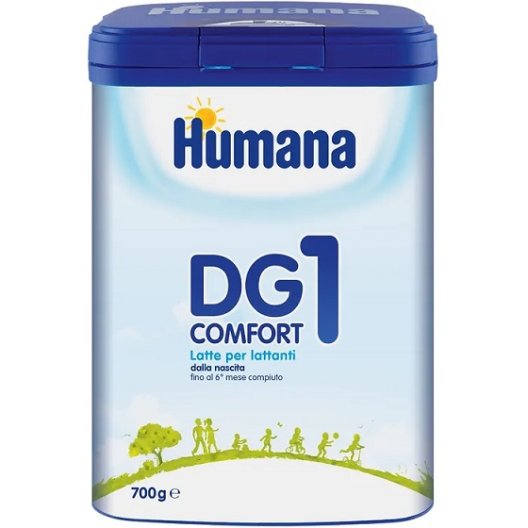 Humana DG1 comfort latte in polvere dalla nascita 700 grammi