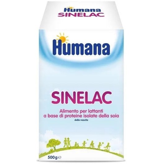 Humana Sinelac - alimento in polvere per lattanti a base di proteine di soia - 500 grammi