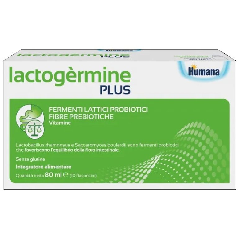 Lactogermine Plus - fermenti lattici in flaconcini - 10 fl