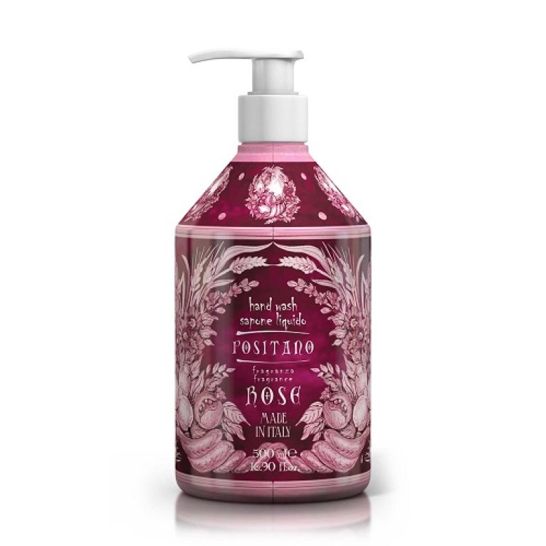 Maioliche sapone liquido Positano Rose 500 ml