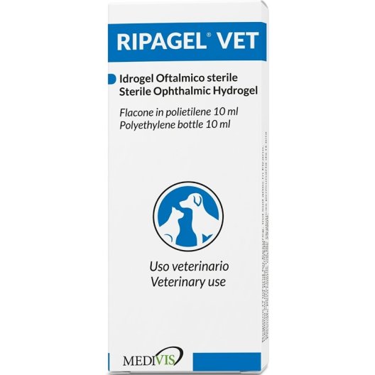 Ripagel Vet gocce oculari per cani e gatti - 10 ml