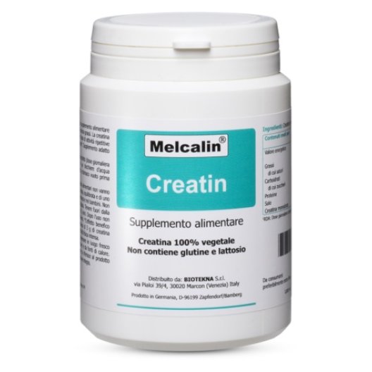 Melcalin Creatin - 190 grammi polvere - Creatina Monoidrato Micronizzata