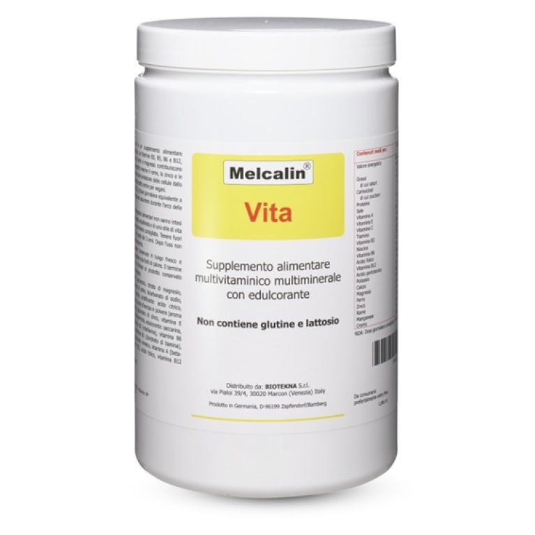 Melcalin Vita - 1150 grammi polvere - Multivitaminico Multiminerale Melcalin Vita - 1150 grammi polvere - Multivitaminico Multiminerale