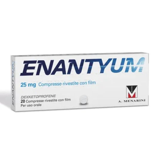 Enantyum 20 compresse rivestite da 25 mg
