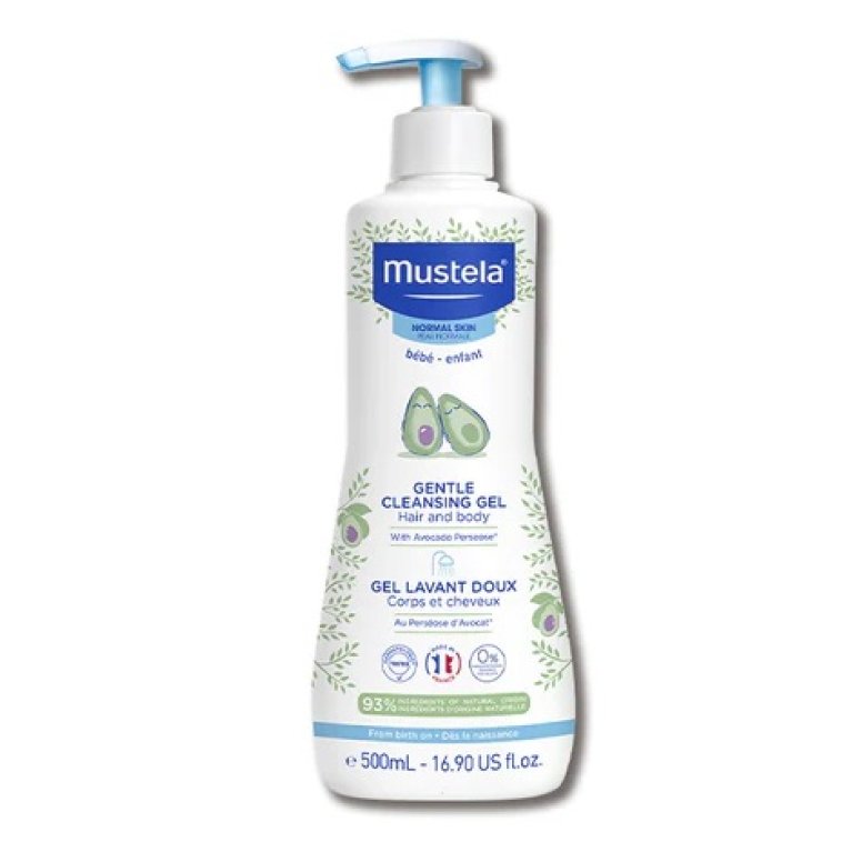 Mustela detergente delicato - corpo e capelli - 500 ml