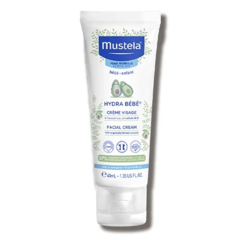 Mustela Crema viso Hydra Bèbè - fin dalla nascita - 40 ml