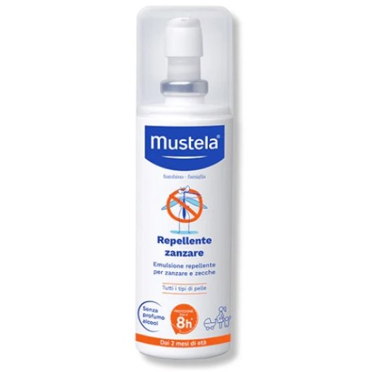 Mustela Repellente Zanzare e Zecche - 100 ml