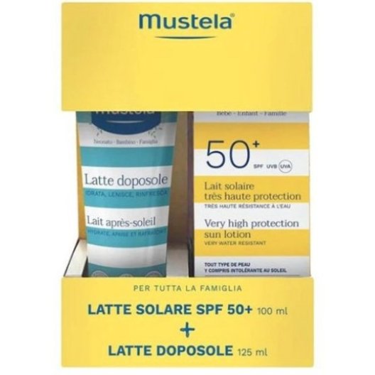 Mustela Bipacco Latte Solare SPF50+ 100 ml + Latte Doposole 100 ml
