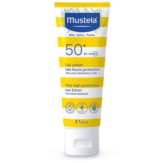 Mustela latte solare SPF 50+ da 40 ml - Protezione molto alta