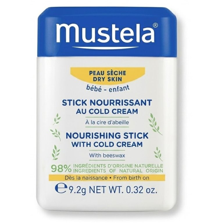 Mustela Stick viso nutriente alla cold cream - 9,2 grammi