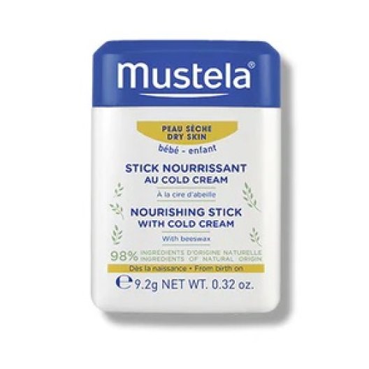 Mustela Stick viso nutriente alla cold cream - 9,2 grammi