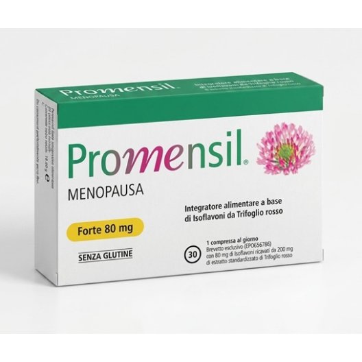 Promensil Menopausa Forte - 30 compresse con isoflavoni di trifoglio rosso 