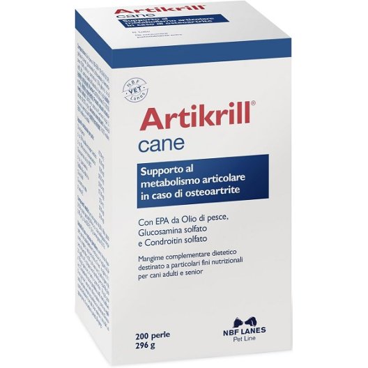 Artikrill cane - 200 perle per le articolazioni