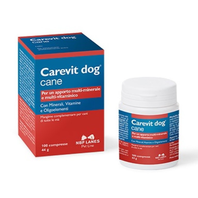 Carevit Dog mangime complementare multivitaminico per cani - 100 compresse