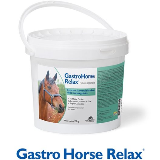 Gastro Horse Relax polvere per cavalli - secchiello da 2 kg