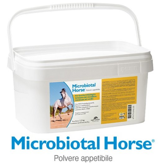 Microbiotal Horse - per il benessere gastrointestinale del cavallo - 20 buste da 60 grammi