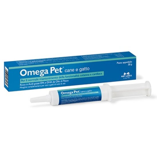 Omega Pet cane e gatto pasta appetibile 30 grammi
