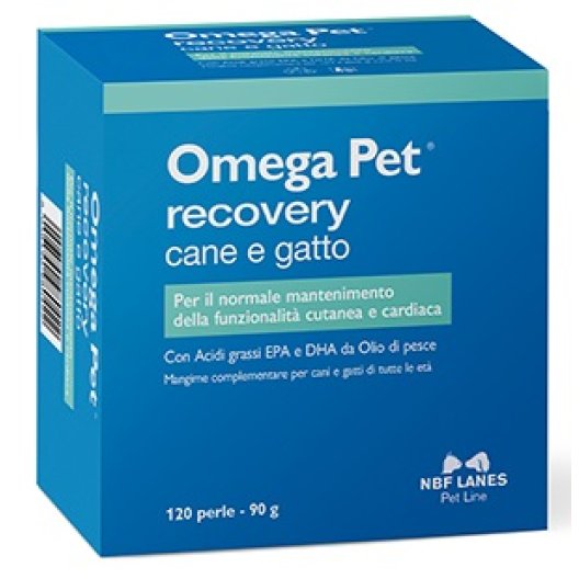 Omega Pet Recovery per cani e gatti 120 perle