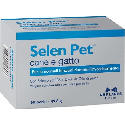 Selen Pet Cani e Gatti per il sostegno durante l'invecchiamento - 60 perle