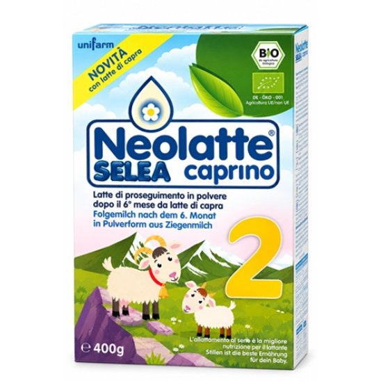 Neolatte 2 Caprino - Latte di Capra in polvere - 400 grammi