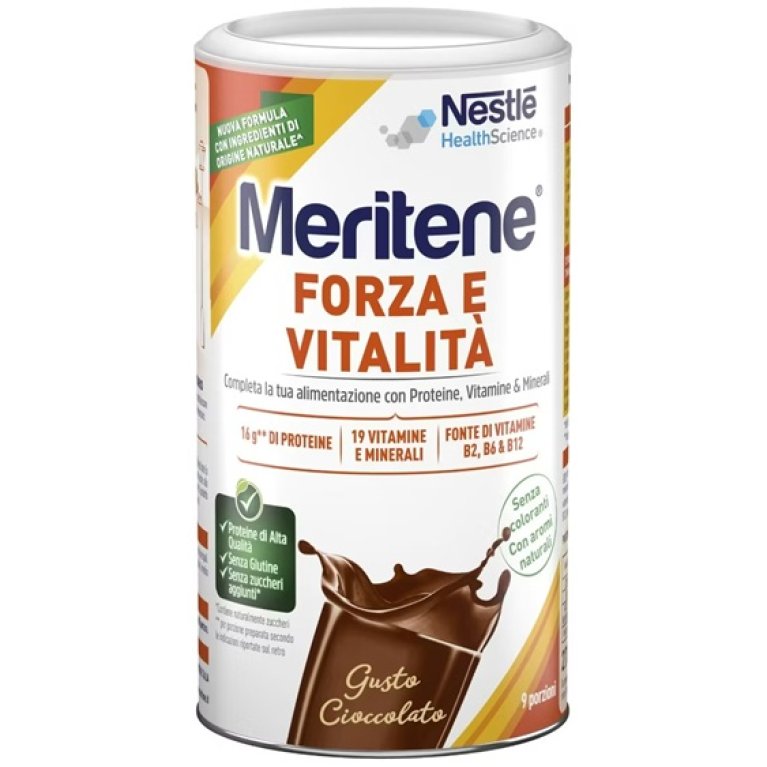 Meritene Forza e Vitalità - Gusto Cioccolato 270 grammi