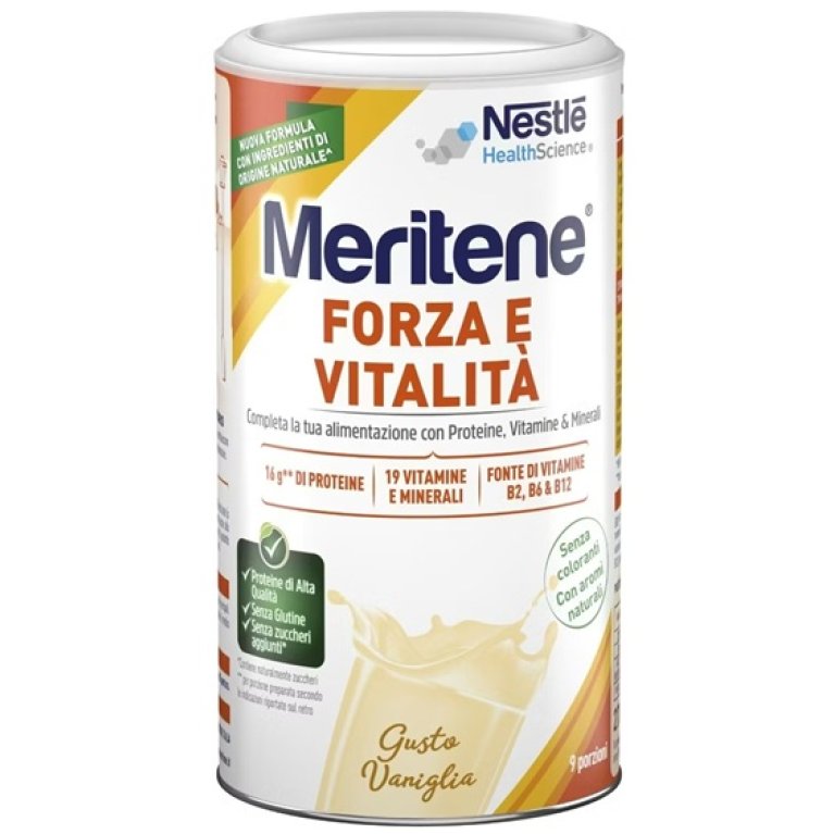 Meritene Forza e Vitalità - Gusto Vaniglia 270 grammi