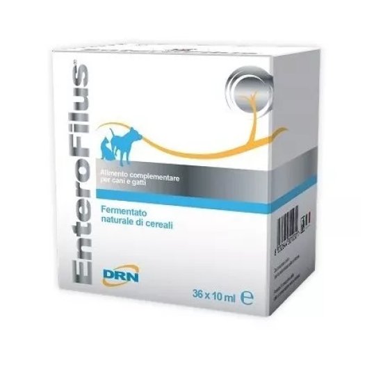 Enterofilus probiotico per cani e gatti - 36 fiale 10 ml