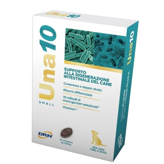 Una10 compresse per cani fino a 10 kg