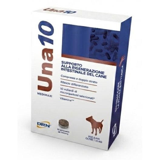Una10 compresse per cani sopra 10 kg