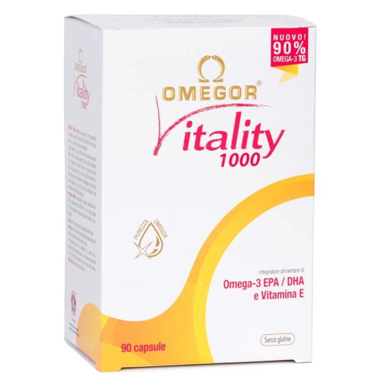 Omegor Vitality 1000 - 90 capsule molli