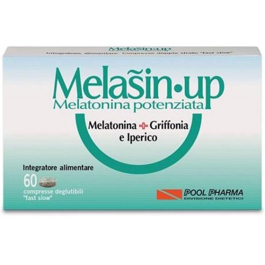 Melasin Up - melatonina potenziata 1 mg - 60 compresse