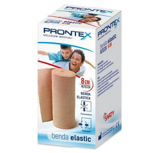 Benda Elastica color carne Prontex - 8 cm