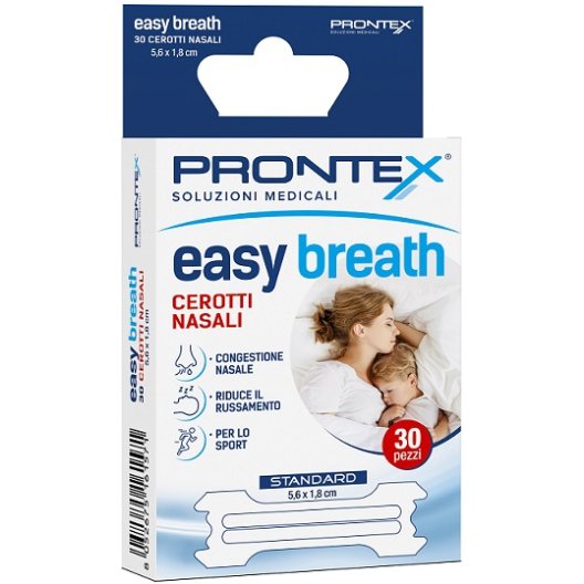 Cerotti Nasali Prontex Easy Breath - 30 cerotti misura standard