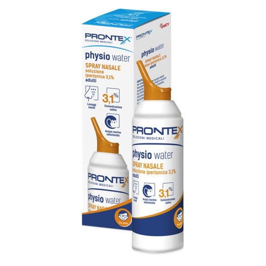 Spray Nasale soluzione Ipertonica 3,1% Adulti - 100 ml - Prontex Physio-Water Spray Nasale soluzione Ipertonica 3,1% Adulti - 100 ml - Prontex Physio-Water