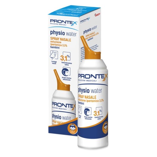 Spray Nasale soluzione Ipertonica 3,1% Bambini - 100 ml - Prontex Physio-Water Spray Nasale soluzione Ipertonica 3,1% Bambini - 100 ml - Prontex Physio-Water