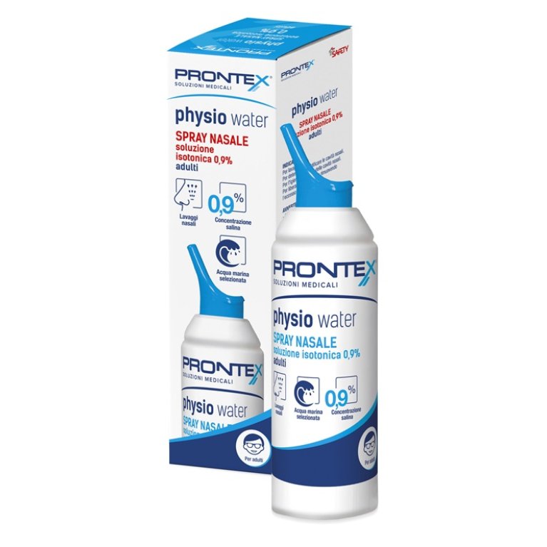 Spray Nasale soluzione Isotonica 0,9 % Adulti - 100 ml - Prontex Physio-Water