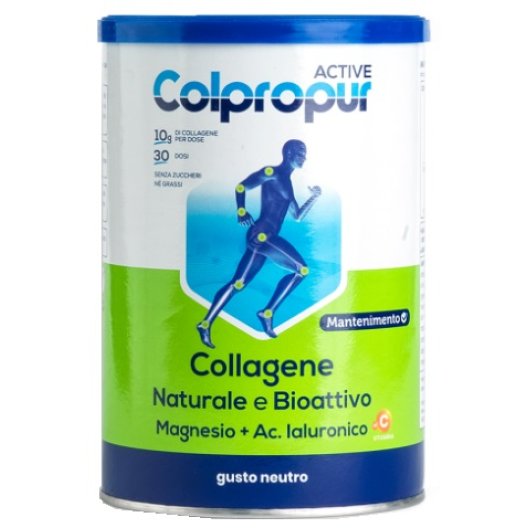 Colpropur Active Collagene - gusto Neutro - integratore per il supporto muscolare e articolare - polvere 330 grammi