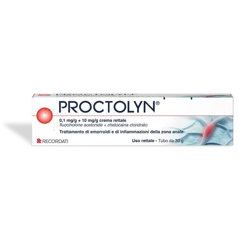 Proctolyn Crema rettale per le emorroidi - 30 grammi