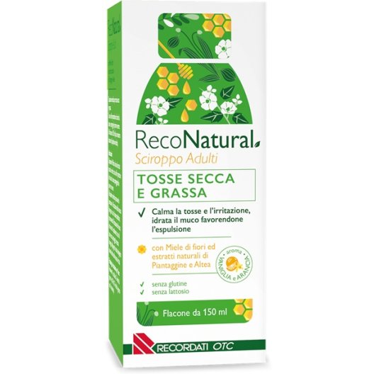 Reconatural sciroppo Adulti - Tosse secca e grassa - 150 ml