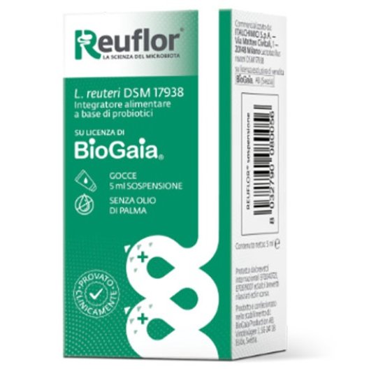 Reuflor Gocce - fermenti lattici vivi per bambini - 5 ml