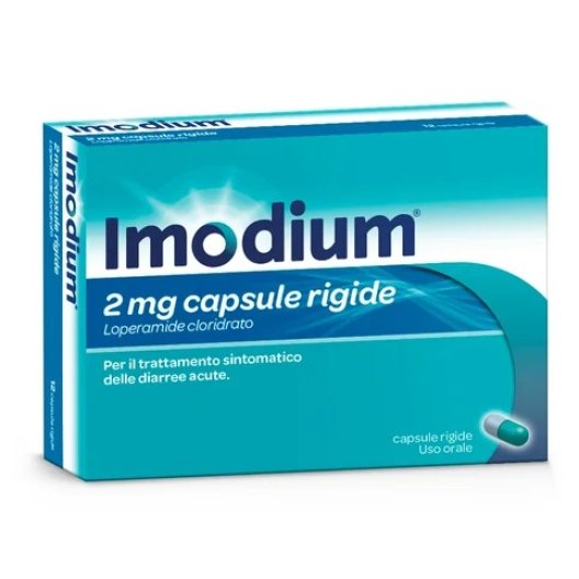 Imodium 2mg 8 Capsule Rigide | Trattamento Diarrea Acuta