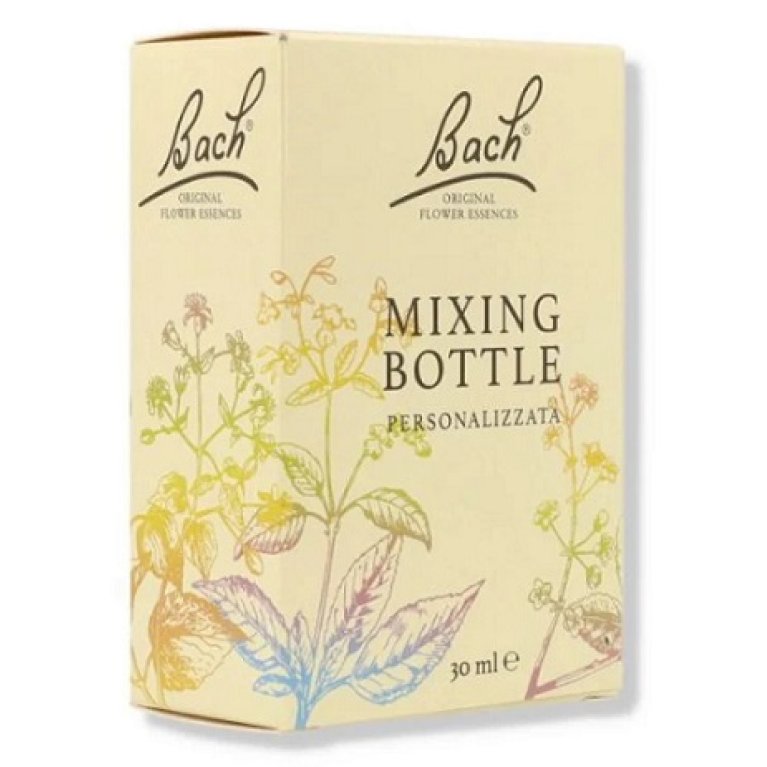 Mixing Bottle per Fiori di Bach Originale - Flaconcino di acqua per preparare Fiori di Bach - 30 ml