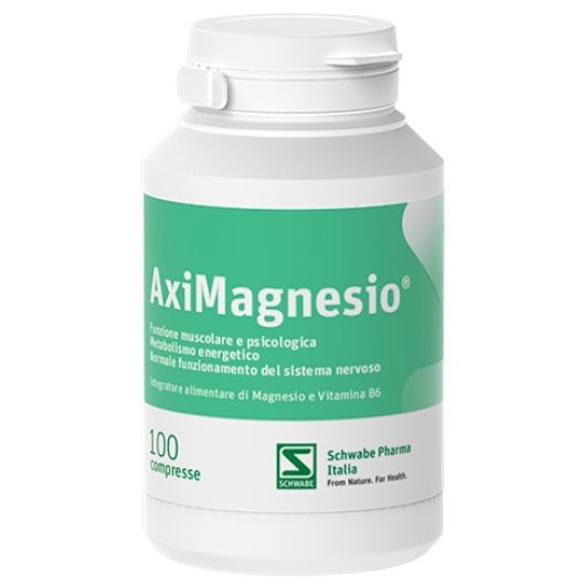 Aximagnesio compresse - integratore con 8 diverse fonti di magnesio - 100 compresse