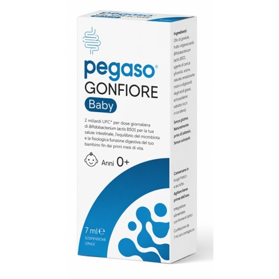 Pegaso Gonfiore baby fermenti lattici in gocce 7 ml