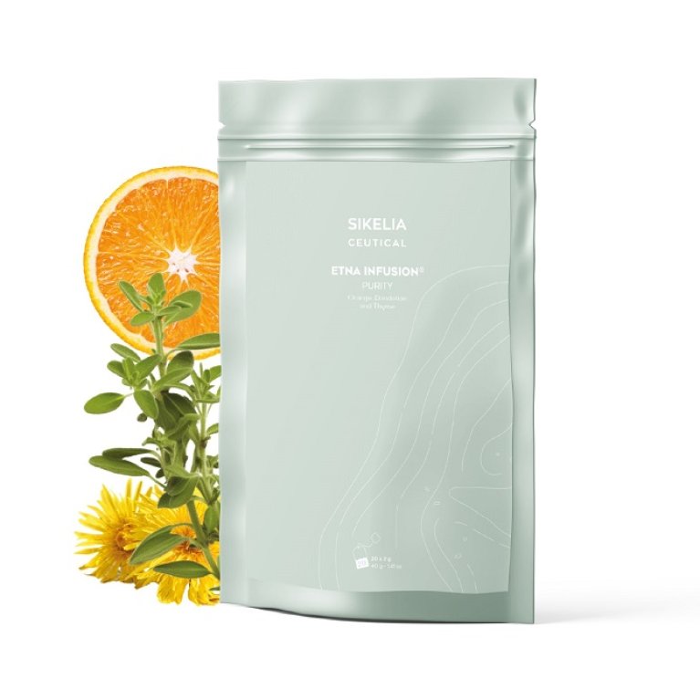 Etna Infusion Purity - tisana purificante con arancia, tarassaco e timo - 20 bustine