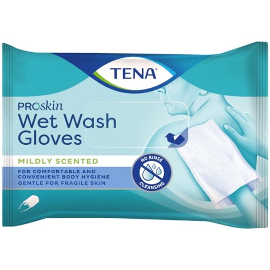 Tena Manopole umide senza sapone - 8 pz senza risciacquo