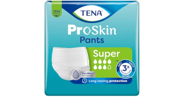 Tena Pants Super L gocce 10 mutandine assorbenti per l
