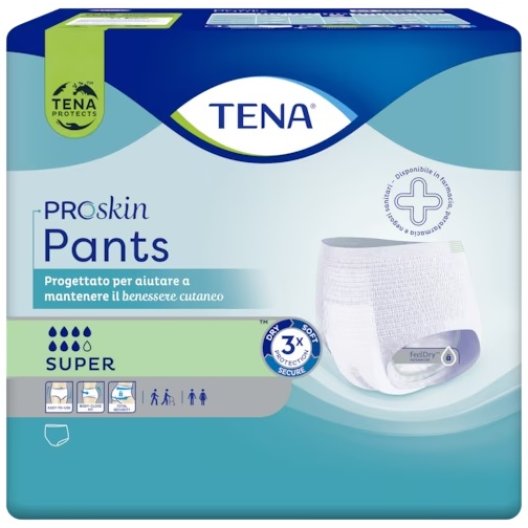 Tena Pants Super M - 9 gocce - 10 pannoloni a mutandina senza strappo