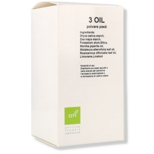 3 Oil Polvere per i piedi OTI - 150 grammi