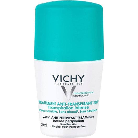 Vichy Deodorante Roll-on anti-traspirante 48h traspirazione intensa - 50 ml
